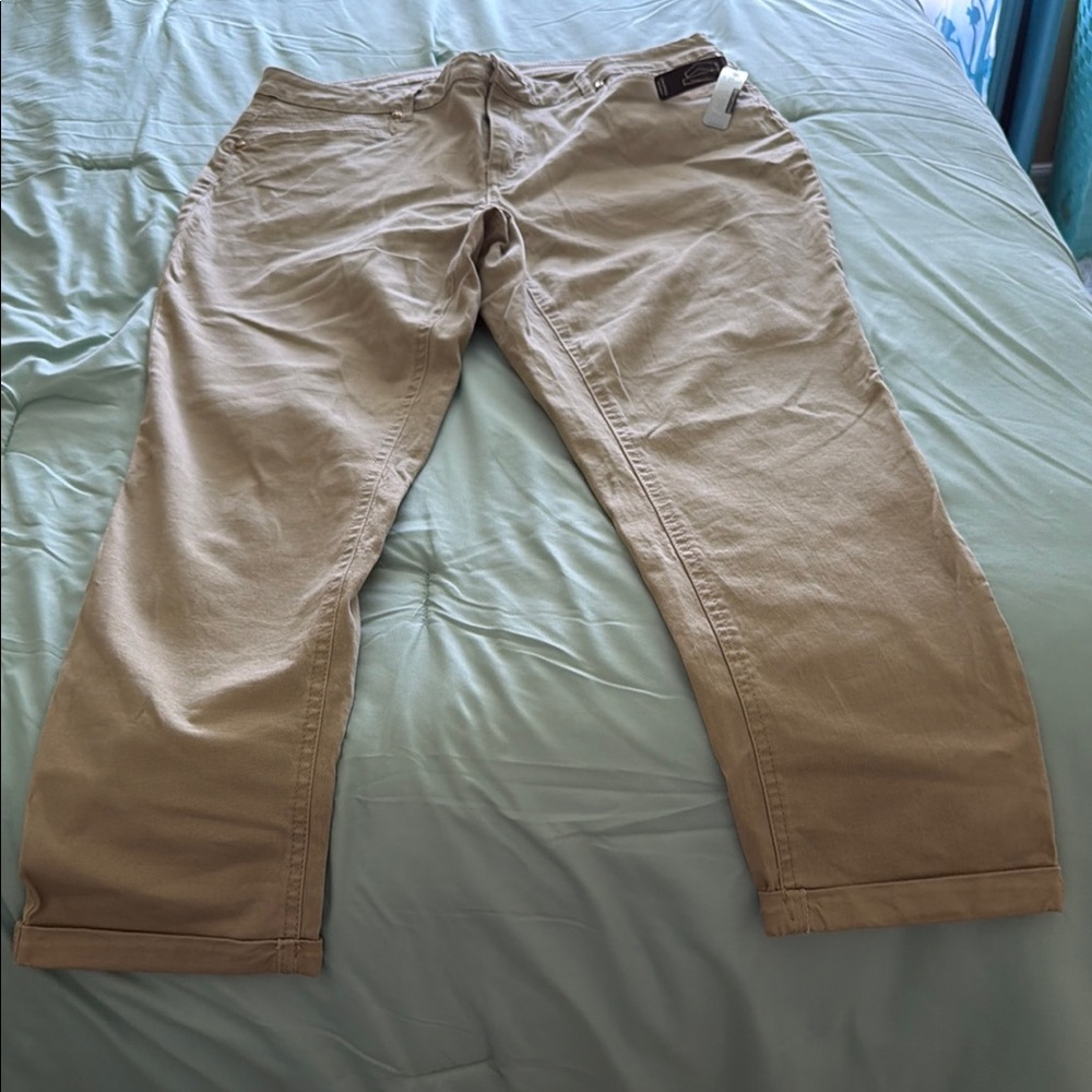 Women Tan Casual Chino Pants